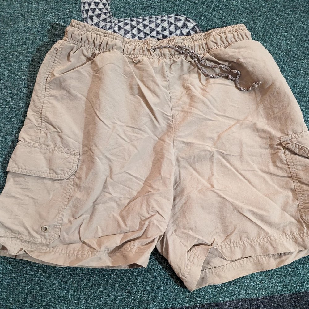 Champion Packable "Take A Hike Cargo Shorts, 7" CargoElastic Shorts Men's Medium